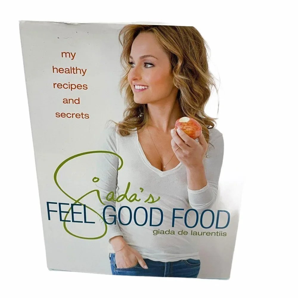 Giada De Laurentiis Feel Good Food Cookbook Personalized Hardcover White